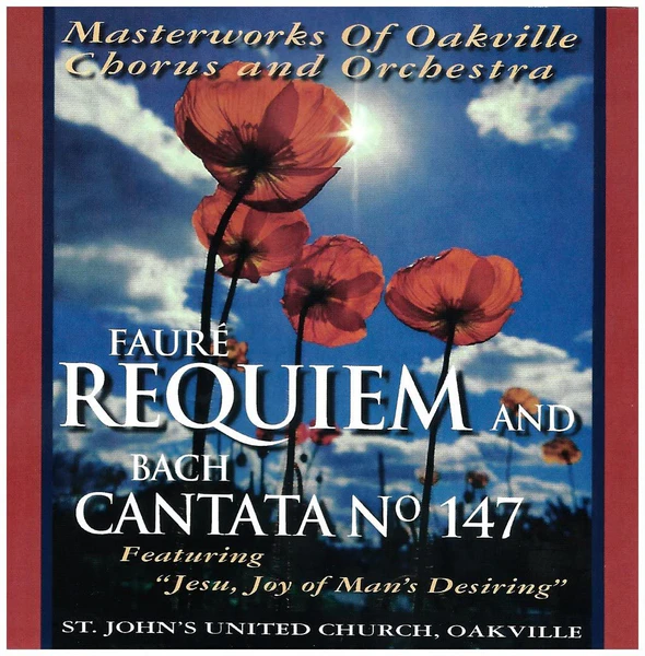 Faure: Requiem; Bach: Cantata No 147 [CD]