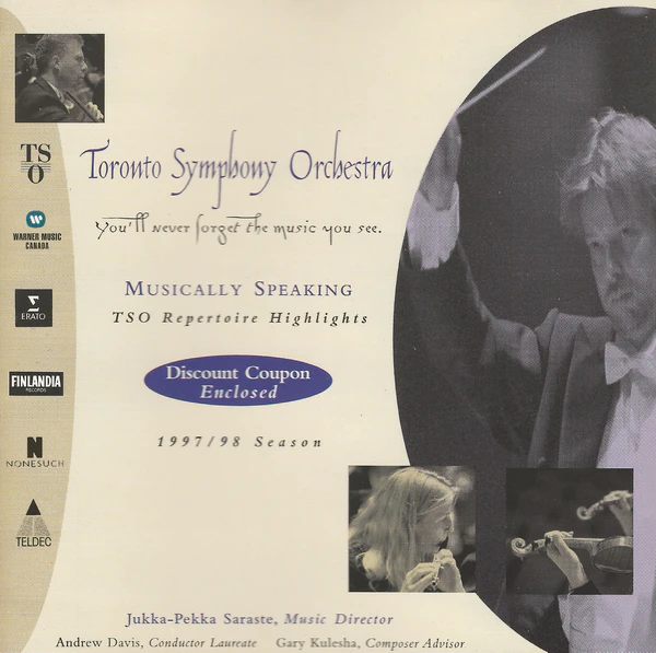 Musically Speaking 1997-1998 Season Highlights [CD]