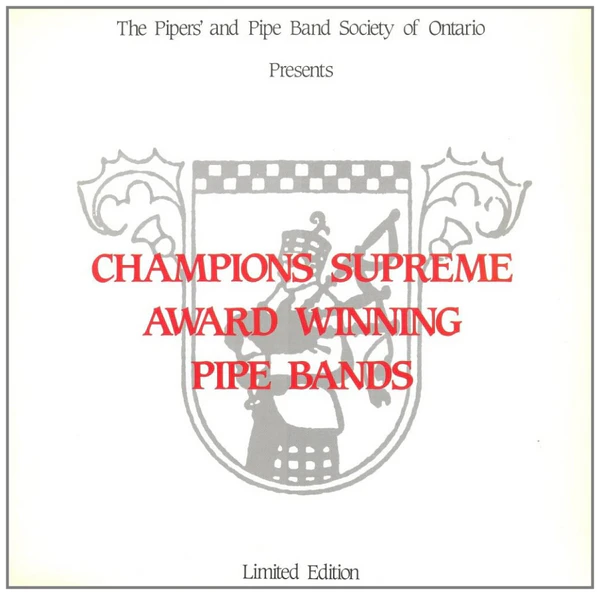 Champions Supreme Award Winning Pipe Bands (1981) [Vinyl]