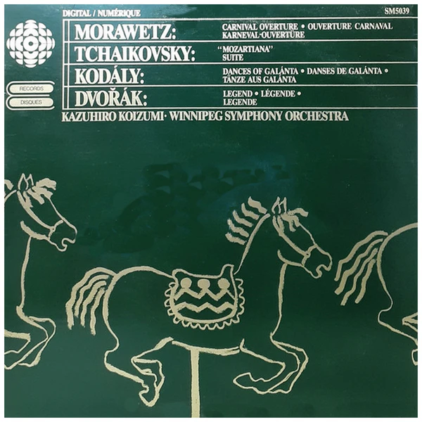 Morawetz: Carnival Overture; Tchaikovsky: Mozartiana; Kodaly: Dances of Galanta; Dvorak: Legend [Vinyl]