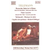 Telemann: Recorder Suite in A Minor, Viola Concerto, Tafelmusik [Tape]