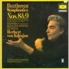Herbert Von Karajan - Beethoven: Symphonies Nos. 8 & 9 [Vinyl]